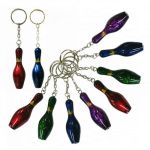 Brelok MINI KRĘGIEL (kmp 10 szt) - zestaw breloków bowlingowych 10 szt