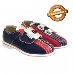 Buty skórzane Bowltech na rzep w rozmiarach 28-50