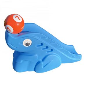 Krokodyl-rampa dla dzieci blue do rzucania kul 